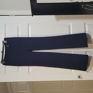 White House Black Market Navy Boot Cut Dress Pants - 0L